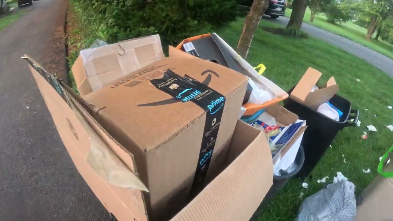 Picking up trash (different company) Pt.2