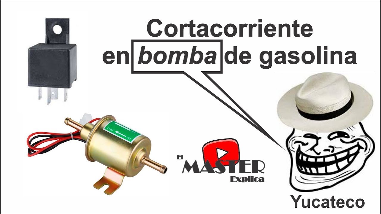 como poner un cortacorriente en la bomba de gasolina, evita que te roben el coche