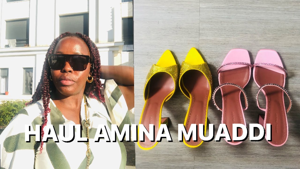 UNBOXING + TRY-ON HAUL AMINA MUADDI POUR MON ANNIVERSAIRE 🎁