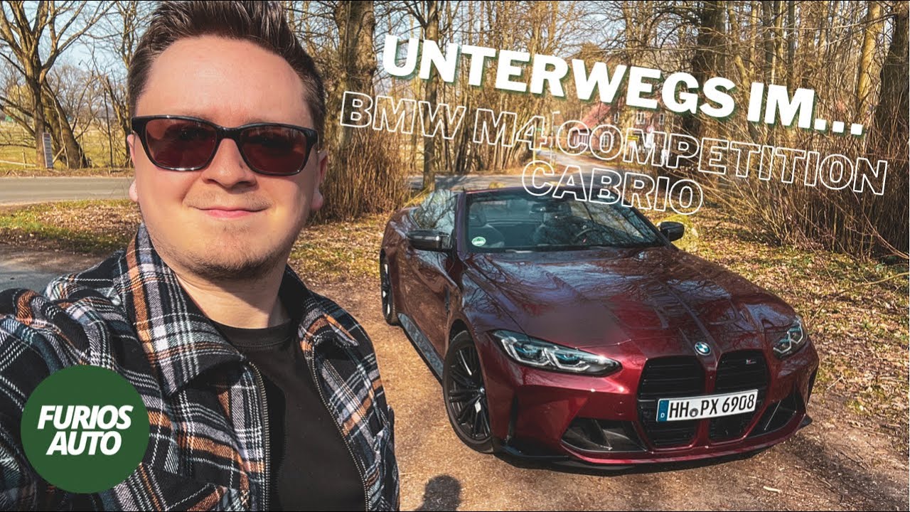 Sonne genießen im 2022 BMW M4 Competition Cabrio G83 | Furiosauto