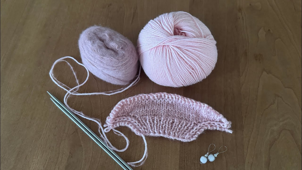 Rechts- und linksgeneigte Zunahmen stricken! M1R, M1L bzw. M1Rp, M1Lp