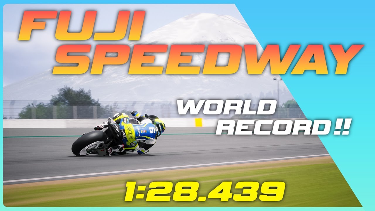 RIDE 5 Fuji Speedway Rm 1300 world record PC -1:28.439