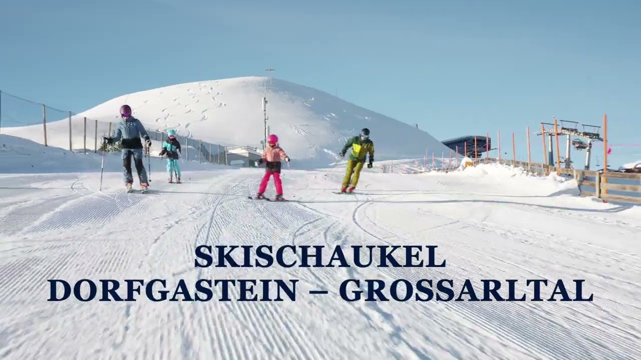 Familienskifahren auf der Skischaukel Dorfgastein - Großarltal
