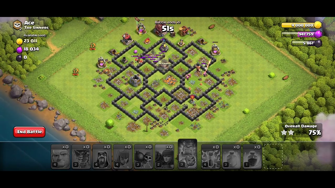 Fight against another clan