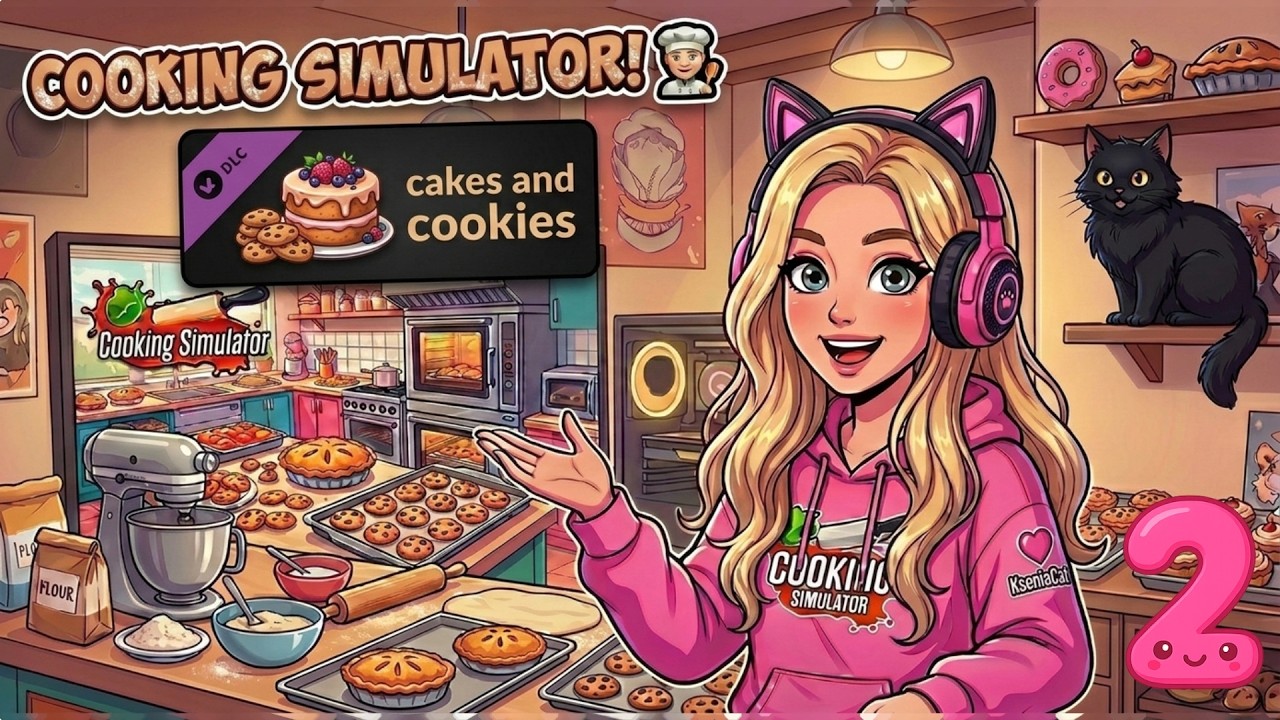 COOKING SIMULATOR CAKES AND COOKIES ➤ ПЕРВЫЙ СПЕЦЗАКАЗ! НОВЫЕ РЕЦЕПТЫ! #2