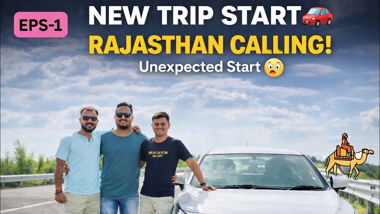 EPS-1 SHIRDI SE NIKALTE HI GALTI HO GAYI? 😱 | Trip to Rajasthan Begins | Road to Roads by Sujeet