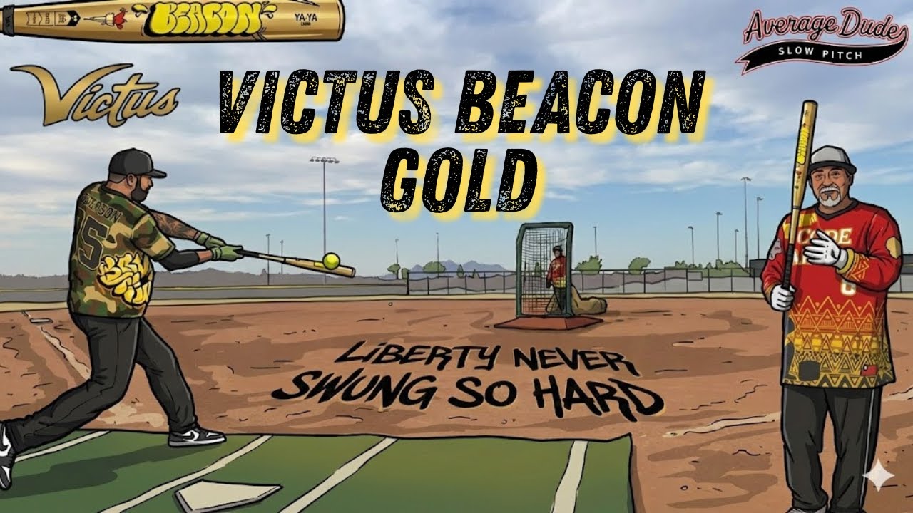 Бита Victus Beacon Gold | Обзор биты для софтбола USSSA