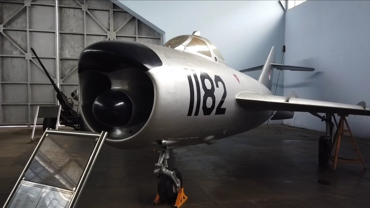 Mig-17PF (Lim-5P) Indonesian Air Force TNI AU Walkaround Video, DJI Osmo Pocket and Gopro Hero 7