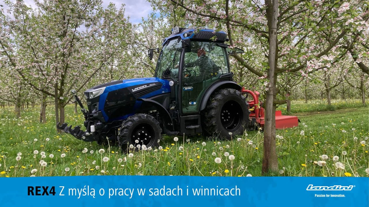 LANDINI REX 4 - Dostępne są w kilku wersjach: F, S, V i GT.