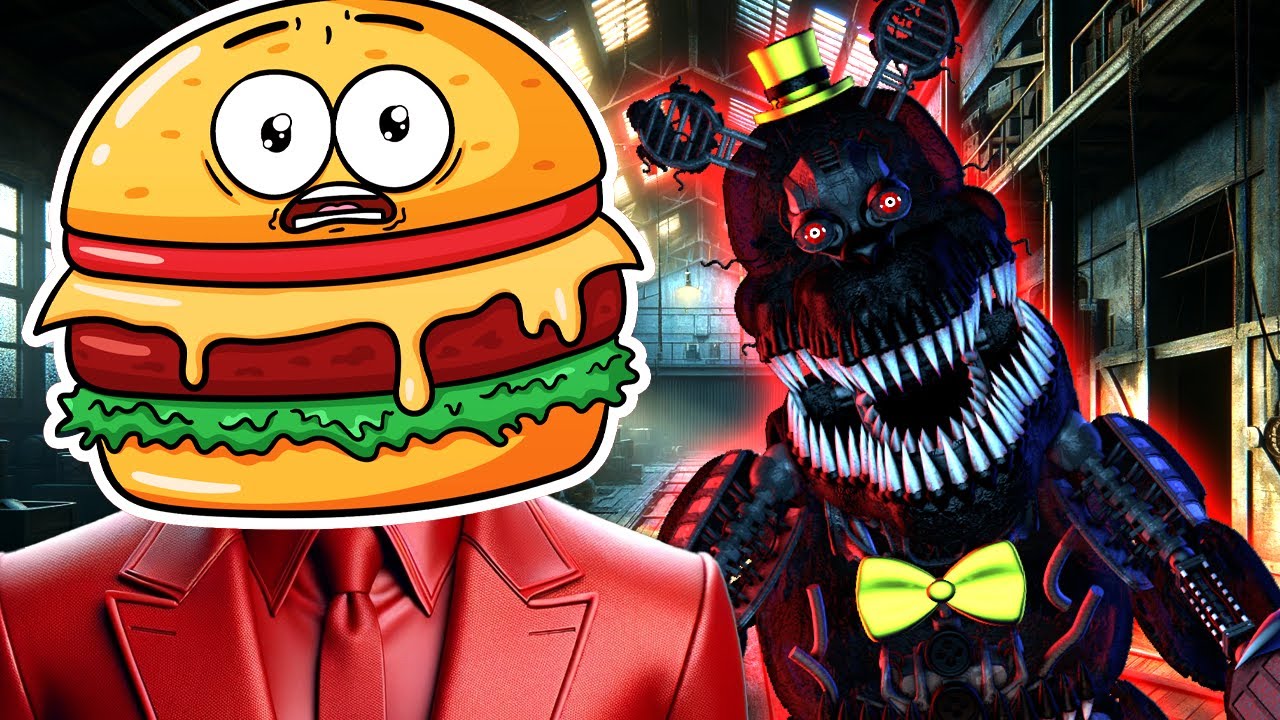 Playing Hide and Seek with NIGHTMARE in a Mansion!  - Garry's Mod Multiplayer FNAF Survival