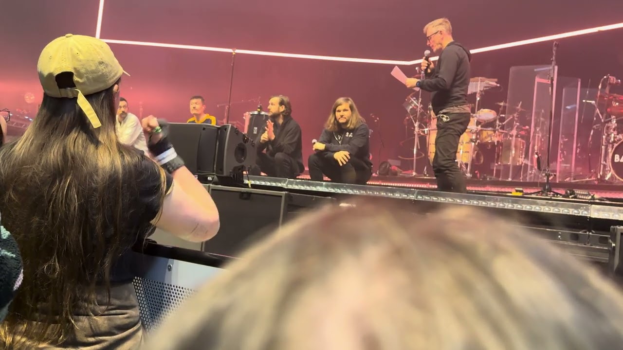 Bastille sound check Brighton centre 