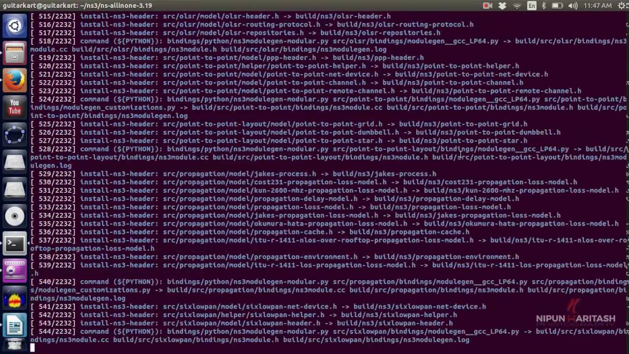 Учебник: 24 Установка NS3 в Ubuntu 14.04 (пошаговая инструкция)