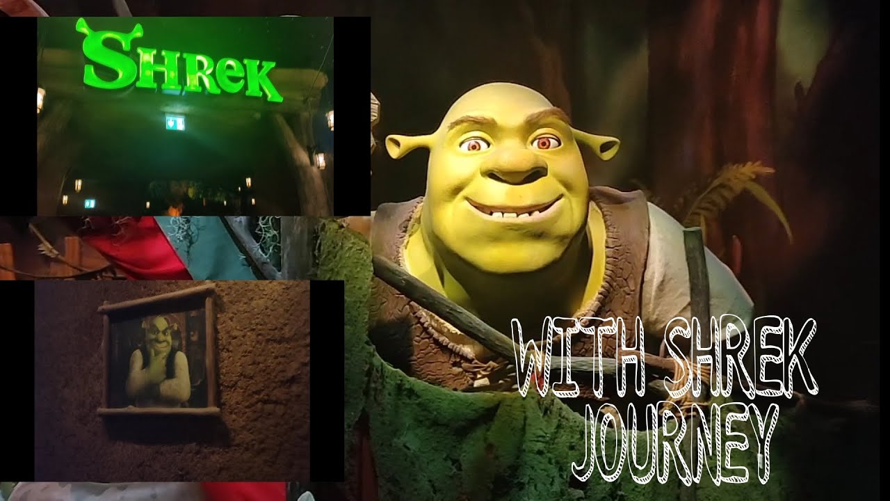 4K SHREK RIDE-SHREK JOURNEY-MOTION GATE DUBAI