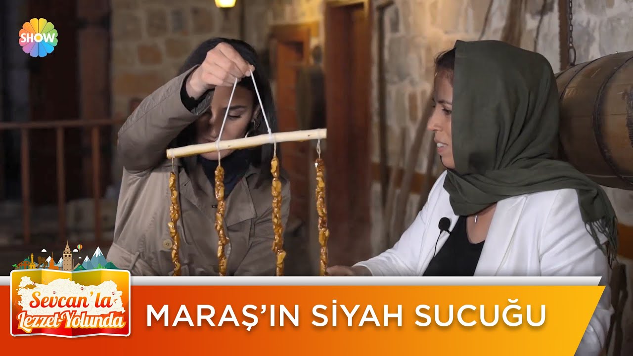 Maraş'a özgü siyah sucuk yapımı | Sevcan'la Lezzet Yolunda
