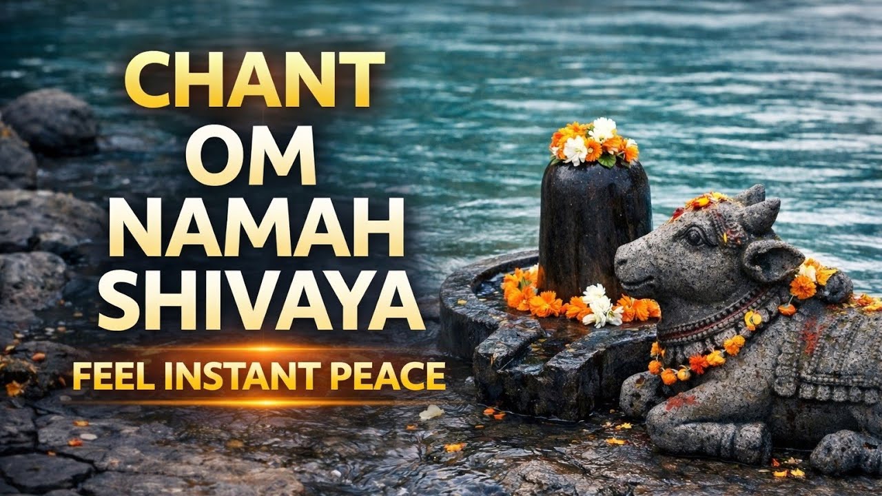 Om Namah Shivaya 🔱 Powerful Shiva Mantra Chant | Calm Your Mind & Soul