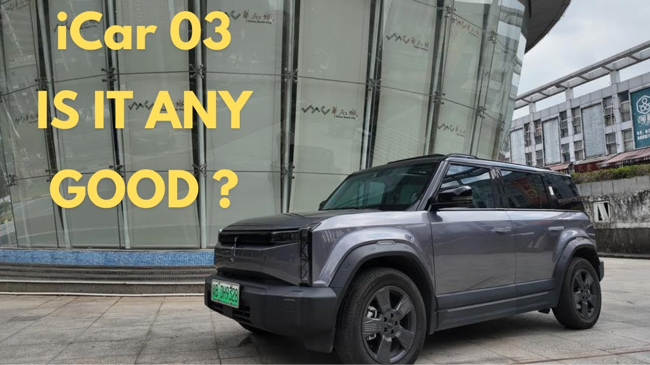 Chery iCar 03 walkaround and Consumption test
