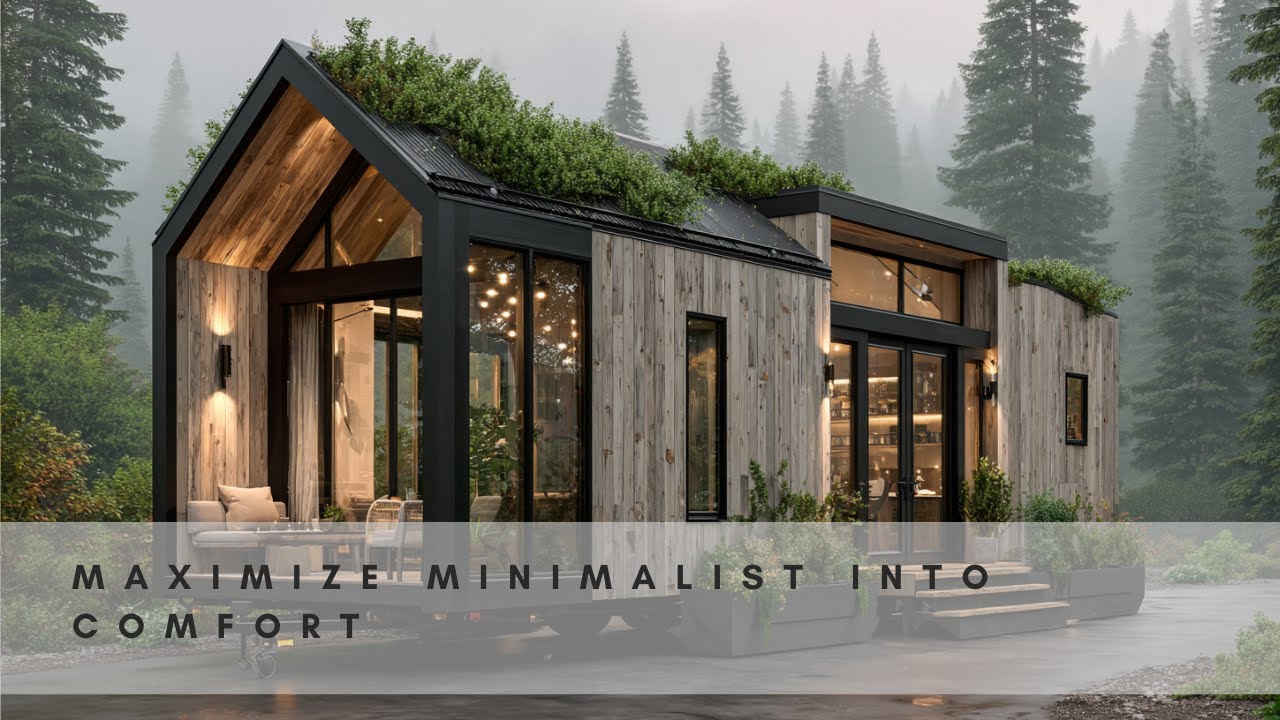 Discover Minimalist Luxury: The Ultimate Tiny House for Comfort & Simplicity!