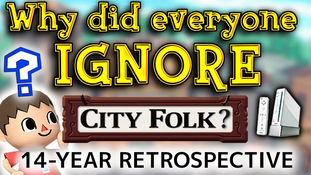 Самая избегаемая игра Animal Crossing — A City Folk Retrospective
