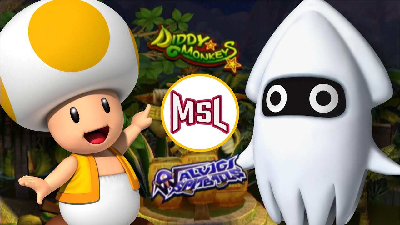FINAL GAME OF THE WORLD SERIES? Diddy Monkeys VS Waluigi Spitballs | Mario Sluggers League