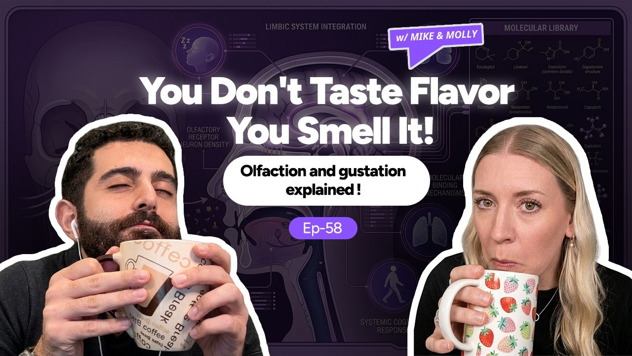 Smell & Taste on the MCAT: Olfaction, GPCRs, Flavor vs. Taste & Clinical Connections