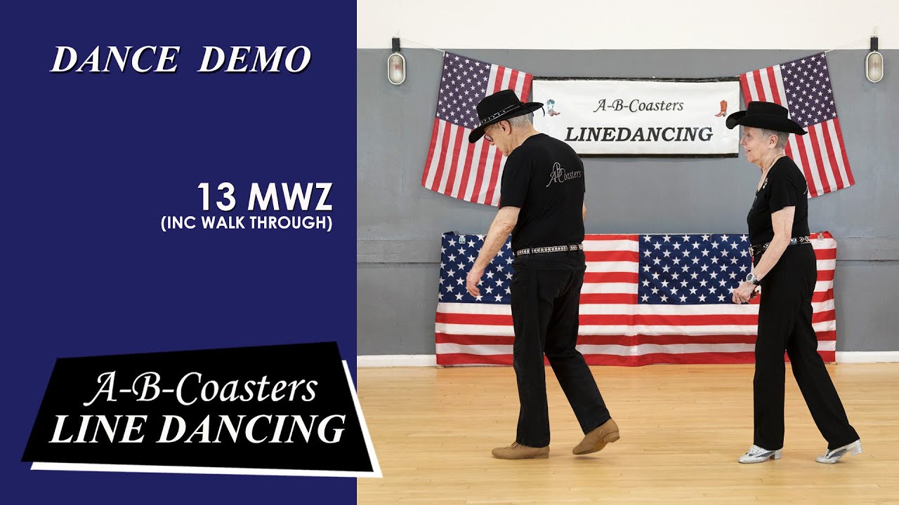 13MWZ - Line Dance Demo & Walk Through