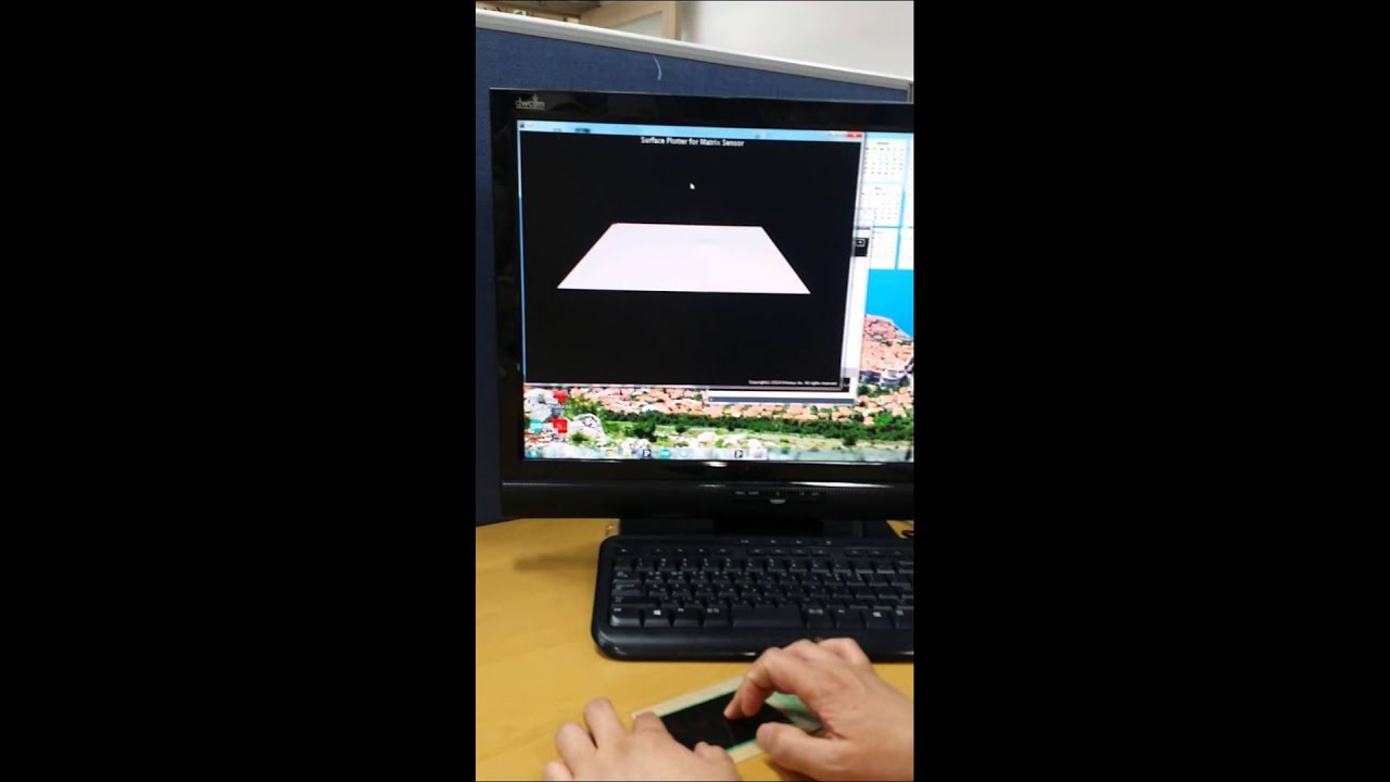 Force Pressure Multi touch Sensor and Arduino Micro