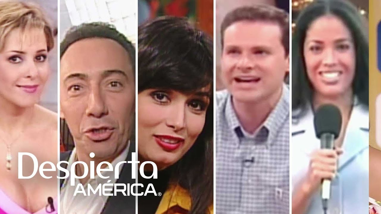 Así lucían los conductores de Despierta América hace 21 años