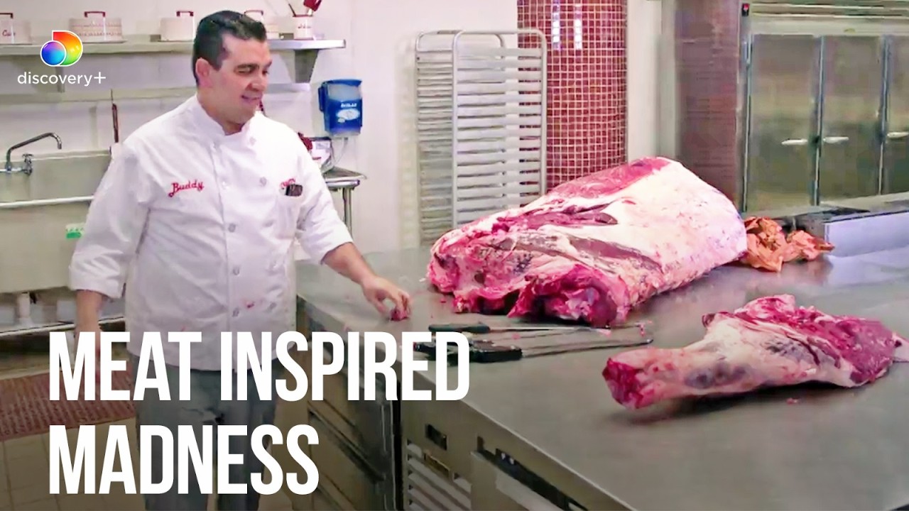 Will A Slab Of Meat Inspire Carlo's Bakery's Next Masterpiece? | Cake Boss S7 E4 | discovery+ India