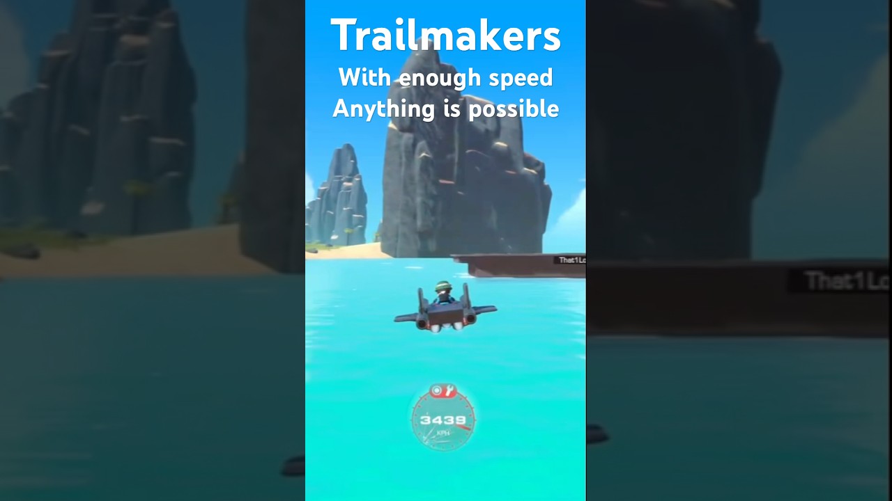 Trailmakers - speed. I am speed#trailmakers #tutorial #plane #supersonic #sr71 #glitch