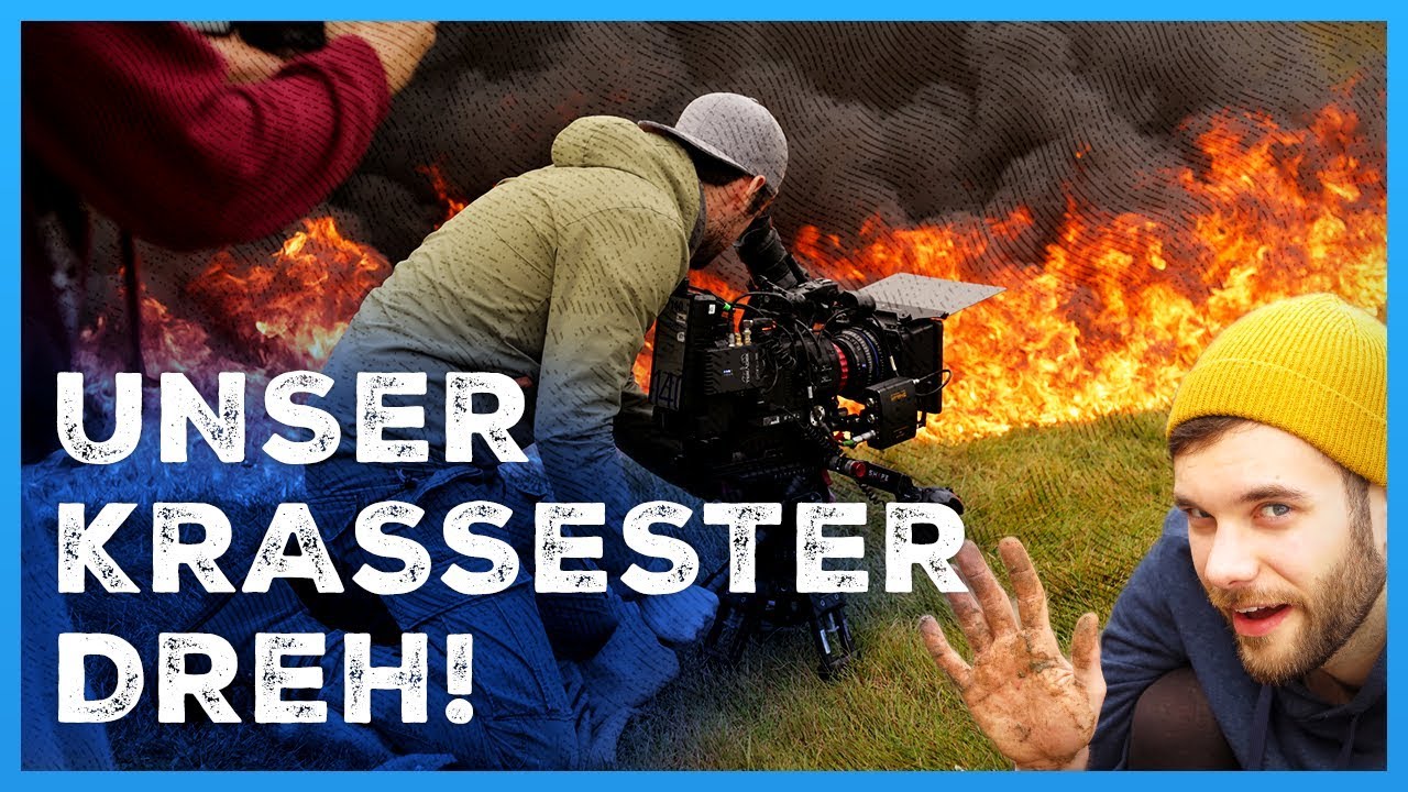 Unser krassester Dreh! (EXPLOSIONEN) - Making of Camp Fett Weg