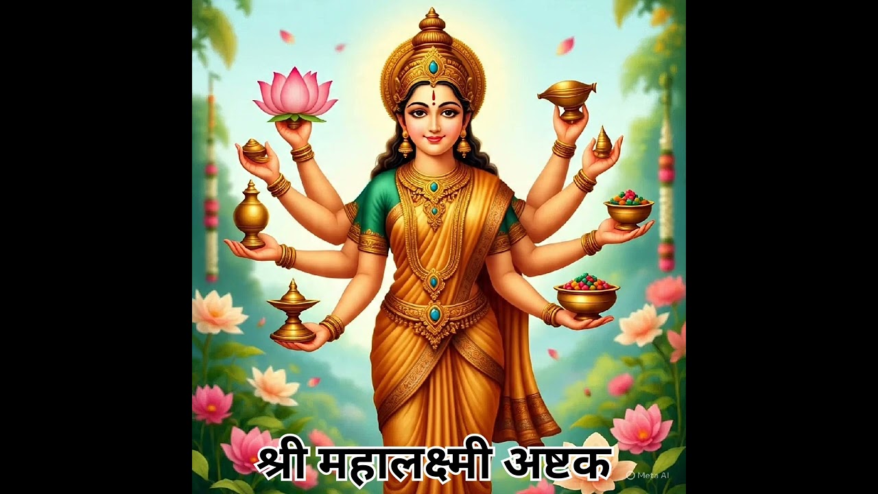 महालक्ष्मी अष्टक | Mahalakshmi Ashtak | Powerful Prayer for Wealth and Prosperity