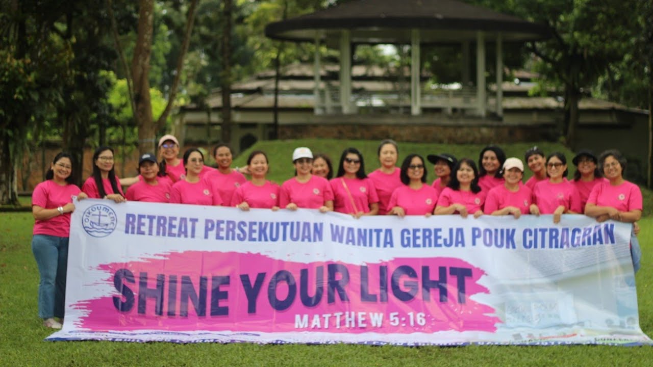 Retreat PW POUK CG 2026. Shine Your Light (Matt 5:16) bersama Pdt. Rahel S.H Daulay, D. W. S