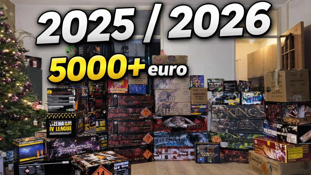 4K | Our Last Legal Dance… | Oud & Nieuw 2025/2026 Vuurwerk