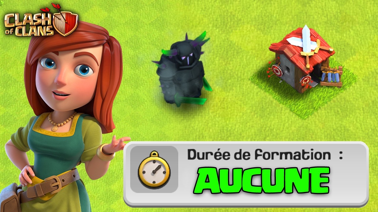 NOUVEAU : LE TEMPS DE FORMATION EST SUPPRIM&Eacute; ! Clash of Clans