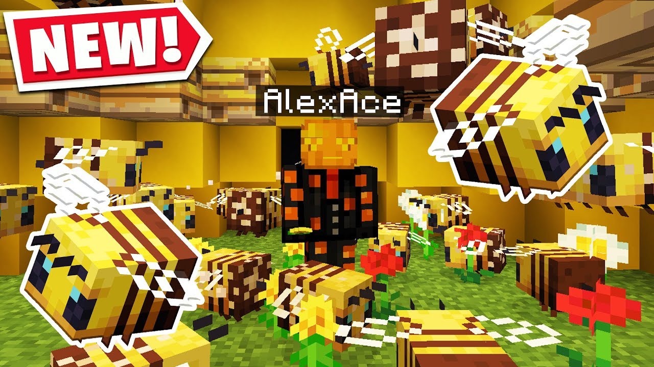 SO I MADE A GIANT BEE NEST In LAZARBEAMS MINECRAFT SERVER..