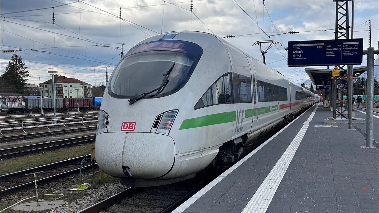 ICE T Ersatz für IC 2083 nach Freilassing +Innenraumrundgang