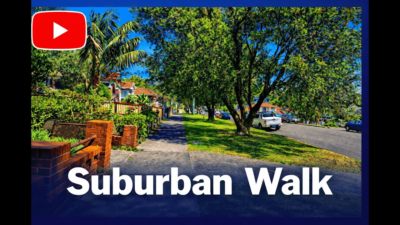 Real-Time Sydney Walk: Bexley to Rockdale Suburban Walk (Hot Summer Day)