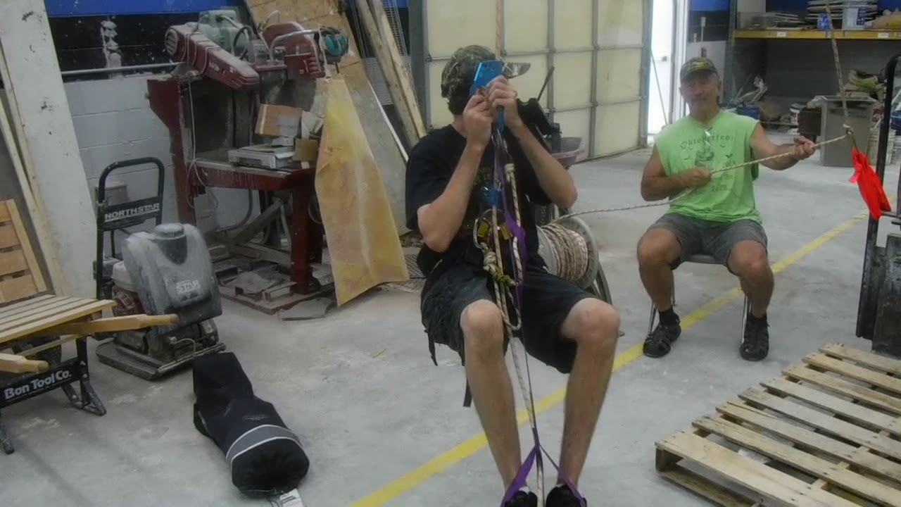 How To Climb Using The Frog System.  Adam Shows Us How!!