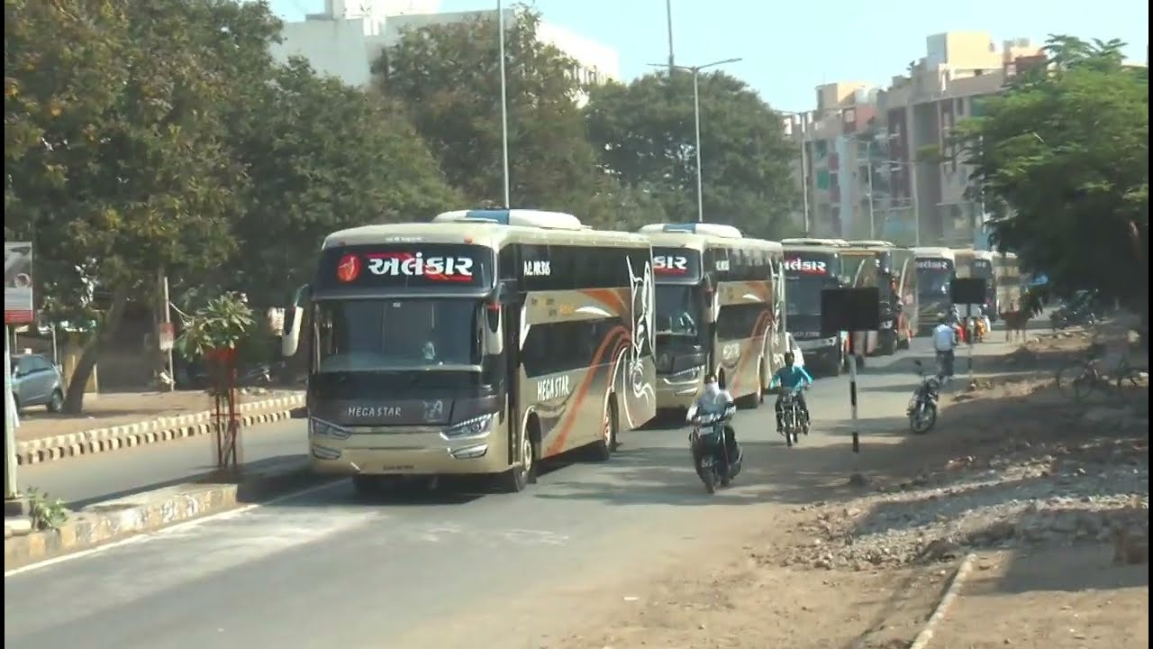 [ALANKAR TRAVELS] [ROAD SHOW ] [ALL BUSES] [Part-4] #alankartravels #bus