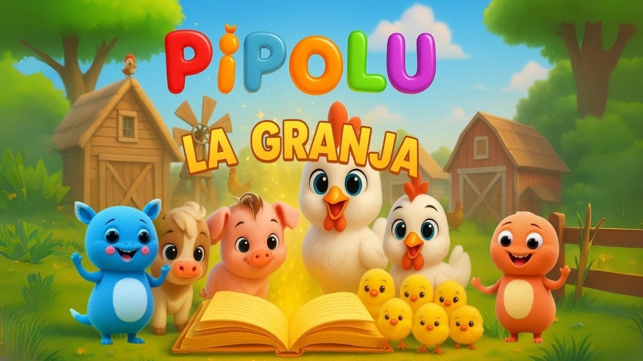 La Granja Cuento + Canción |  Cuento infantil de Pipolu | Canal Oficial Pipolu®| Canciones y Juegos
