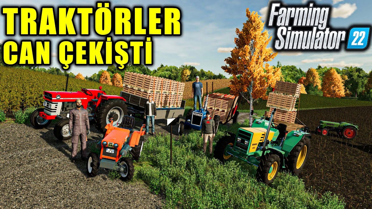 SEBZE MEYVE Y&Uuml;KLEDİK! RAMPADA KALDIK! | FARMING SIMULATOR 22