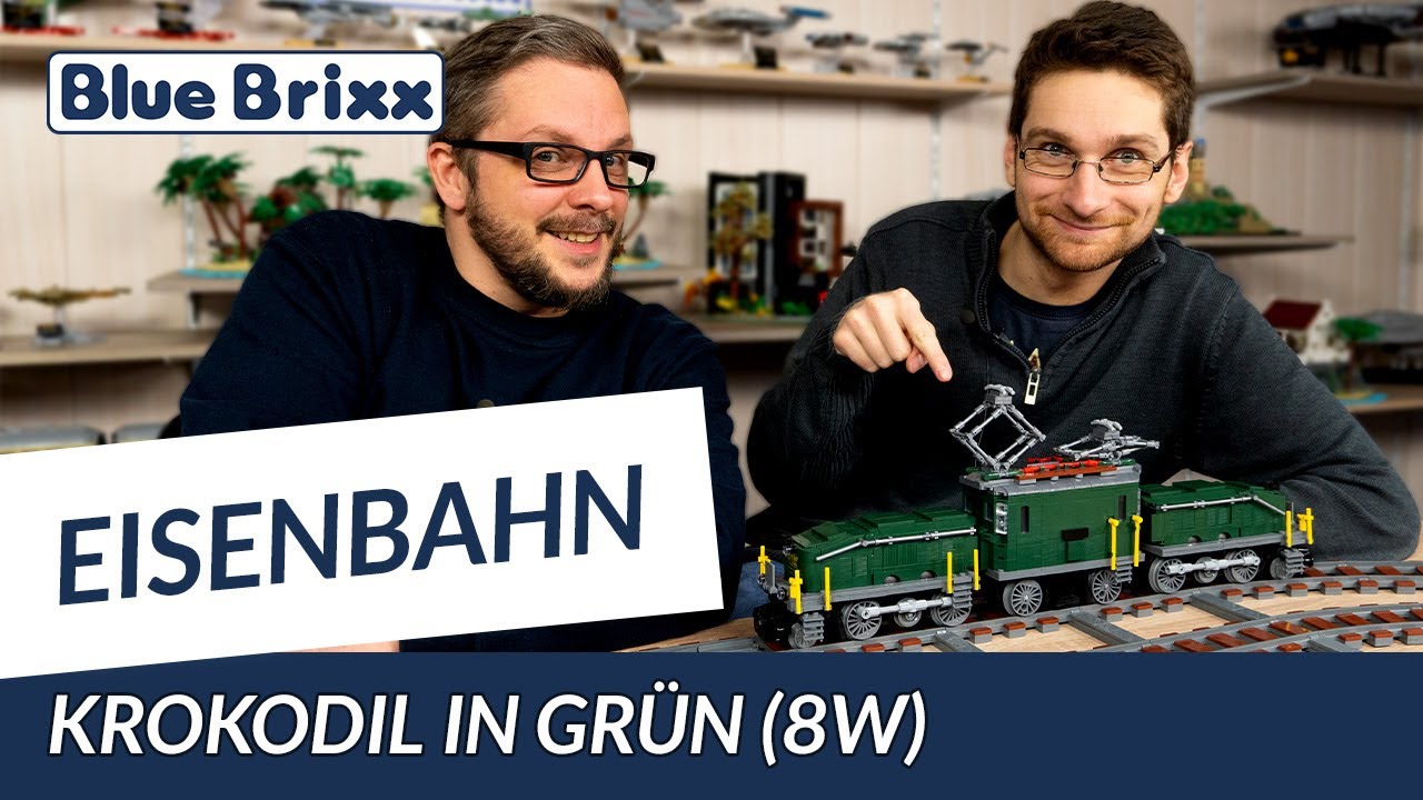 Legendäre Lokomotive! Krokodil in grün, motorisiert in 8W – wie fährt sich die Lok?