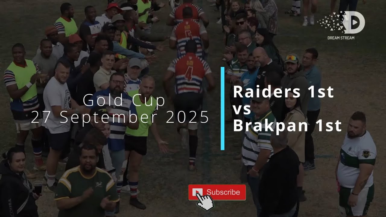 Raiders 1st vs Brakpan 1st - Gold Cup 27 September 2025