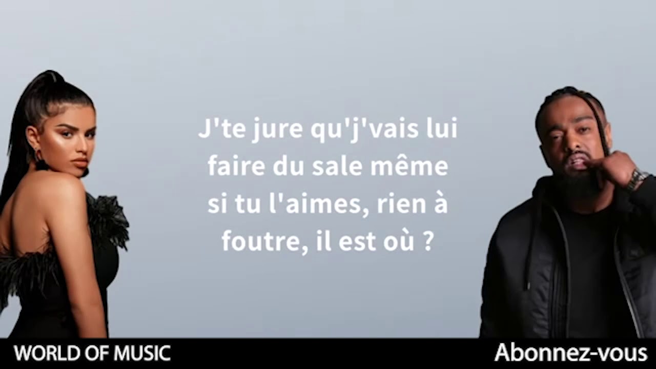Imen Es FT alonzo - 1&egrave;re fois  (Paroles)