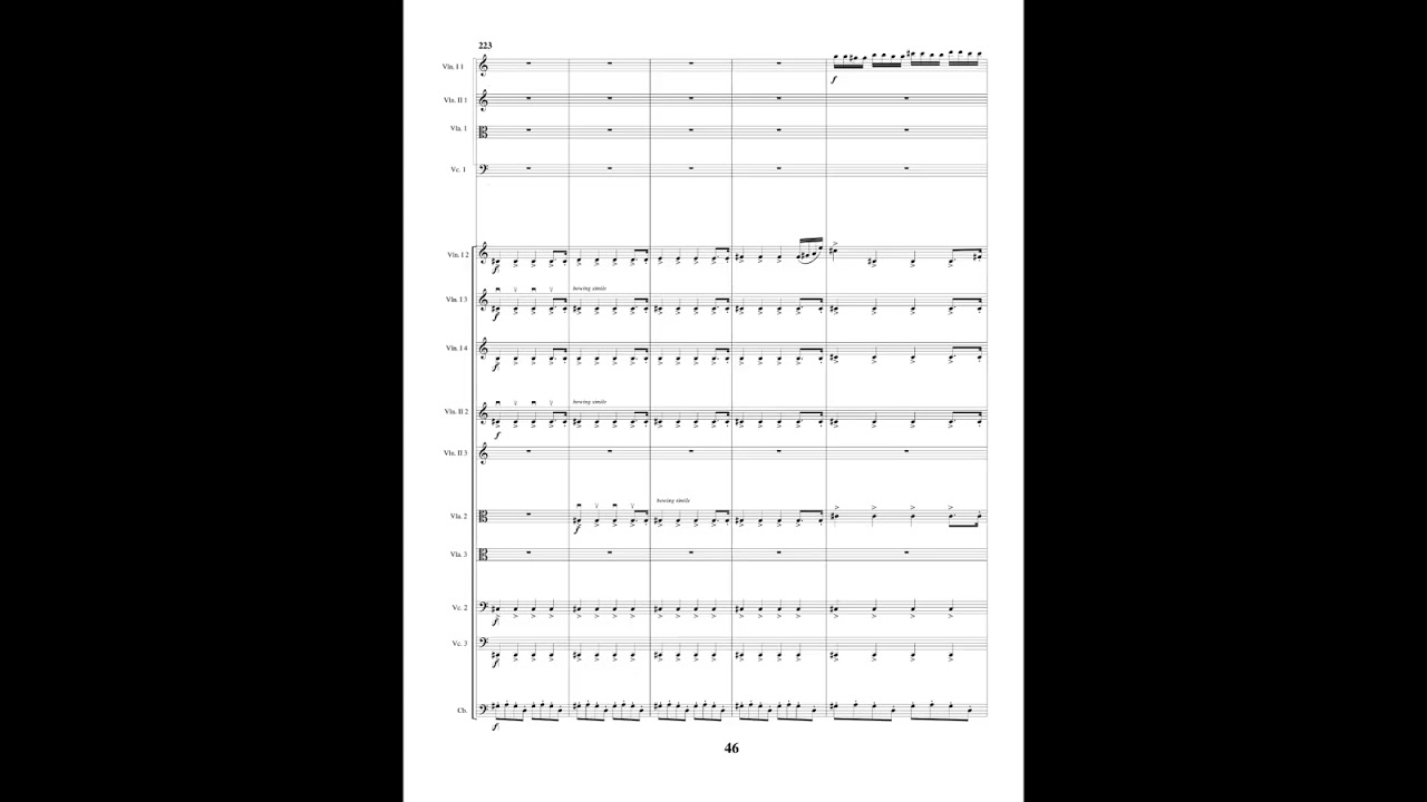 Around Us Score Vid