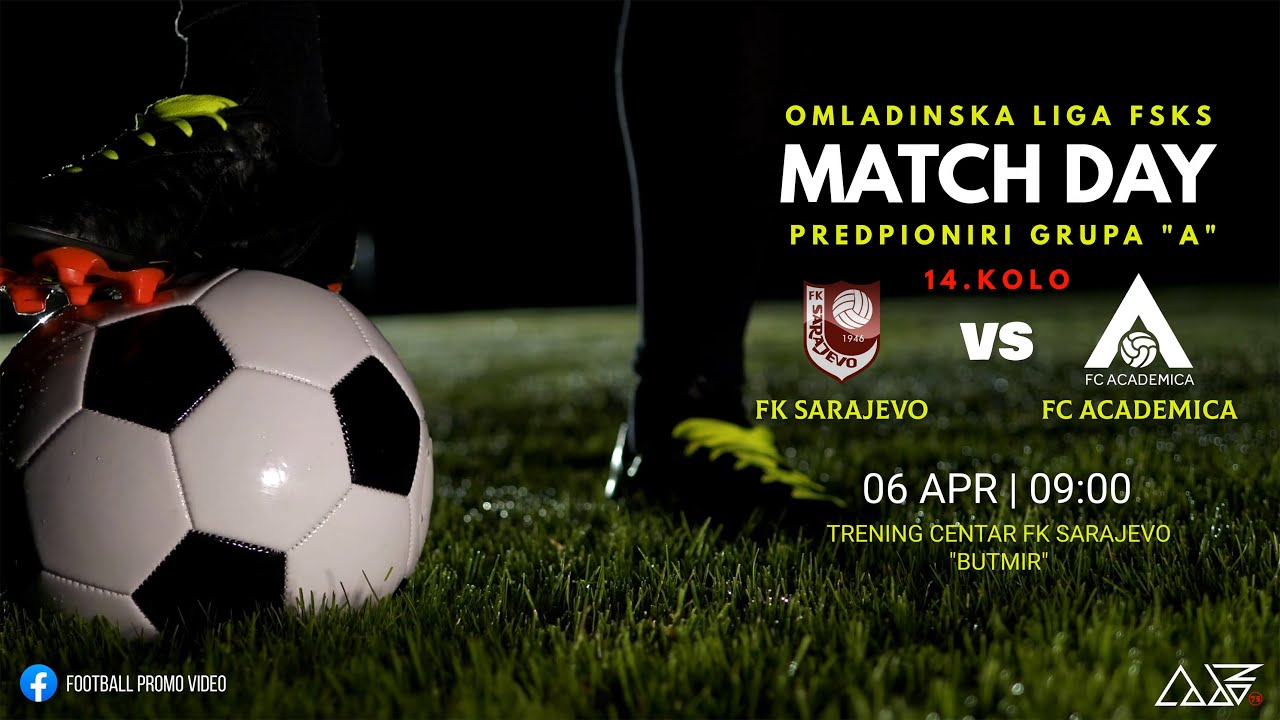 ⚽ FK Sarajevo 🆚 FC Academica 9️⃣:0️⃣ | OMLADINSKA LIGA FSKS | PREDPIONIRI GRUPA 