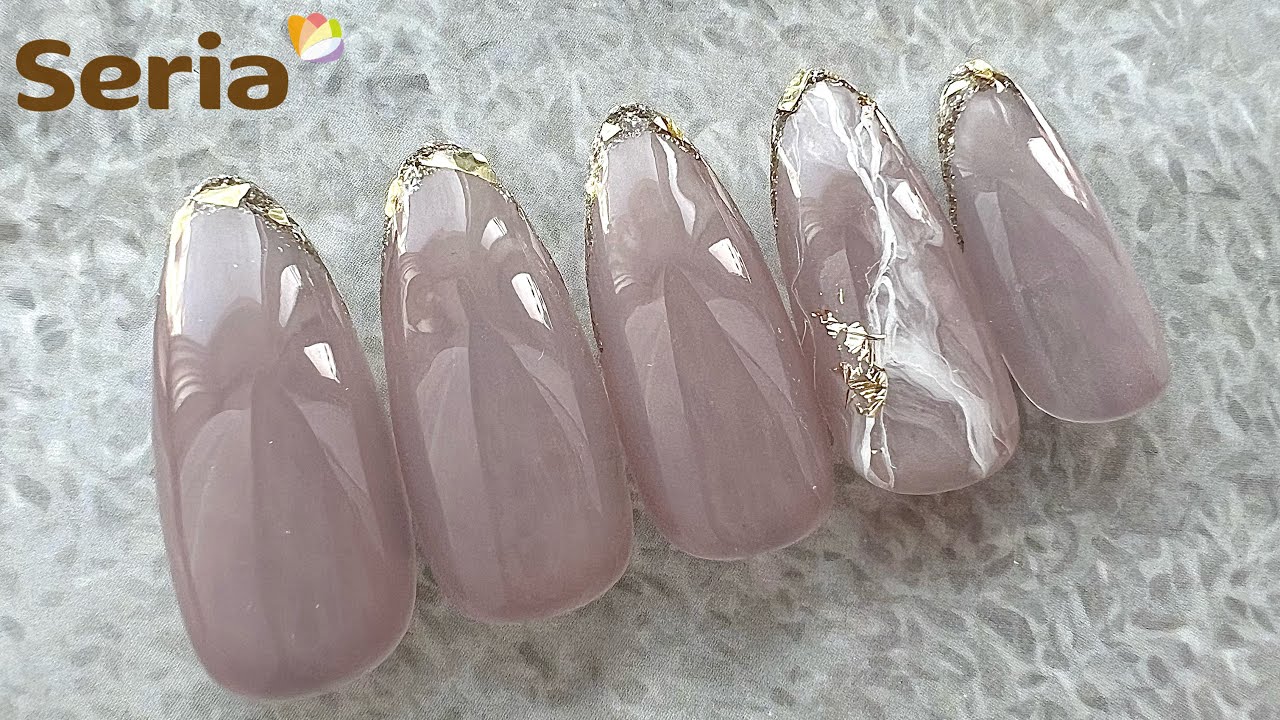 【セリアジェル】ワンランク上の艶々オフィスネイル💅♡