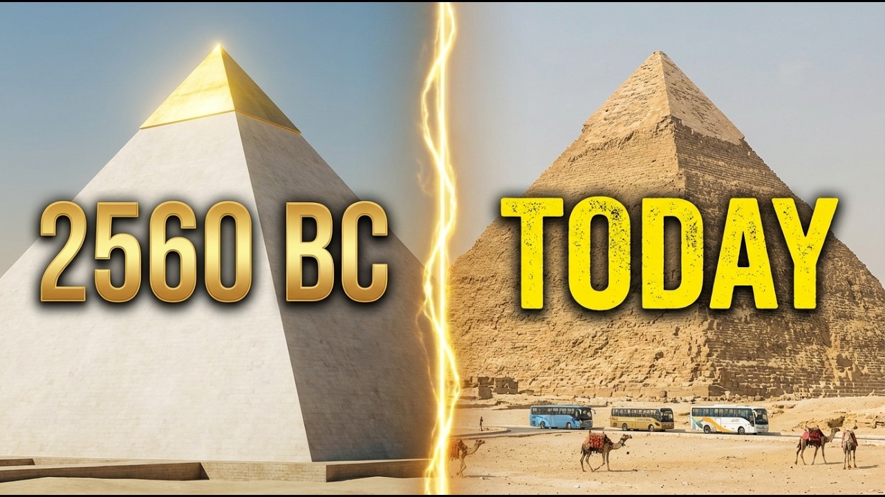 We Rebuilt the Great Pyramid Using AI (What It REALLY Looked Like)