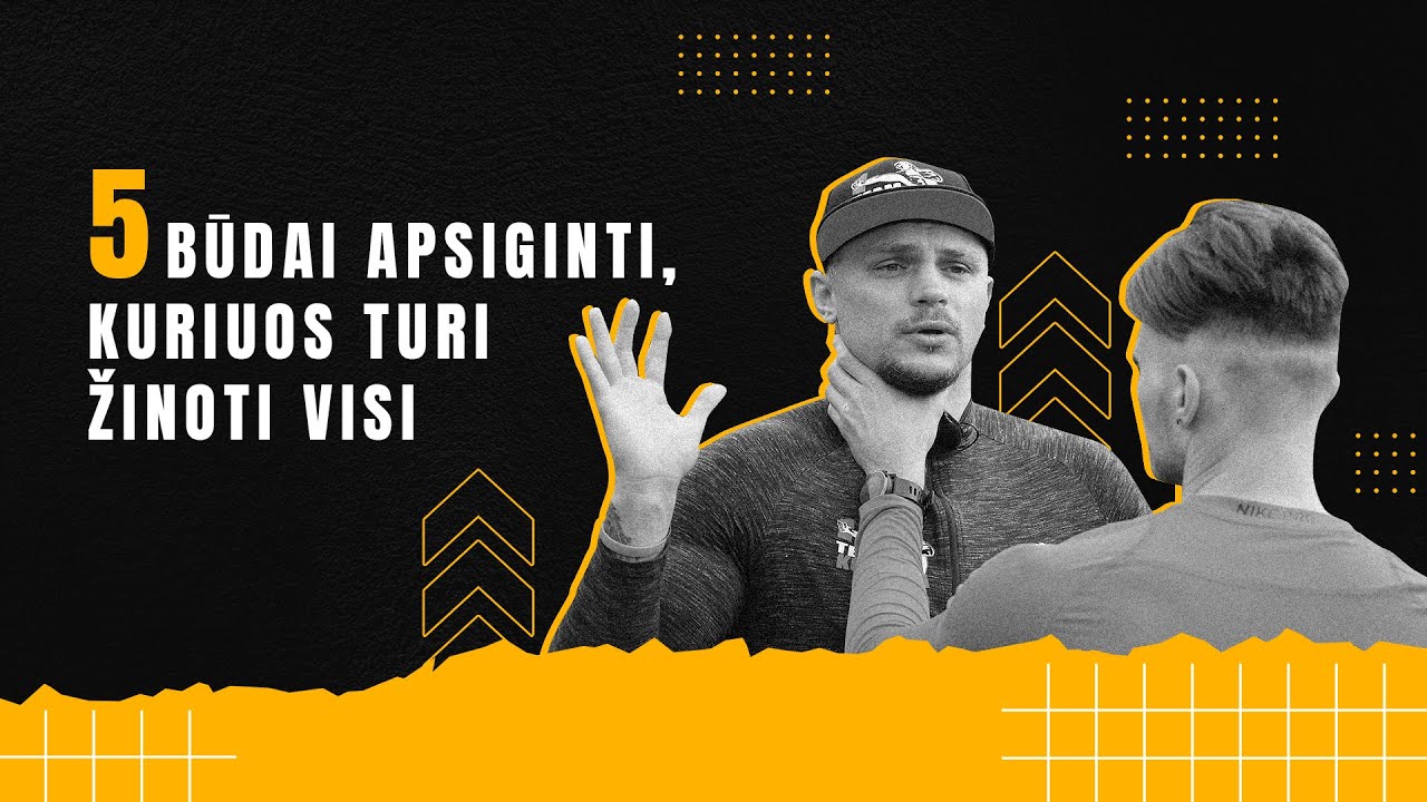 Sergėjus Moslobojevas: kaip išmokti apsiginti nuo užpuolikų