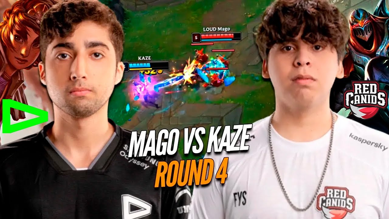 LOUD MAGO vs RED KAZE, ROUND 4 - DUELO de CBLOL 2026 no MID